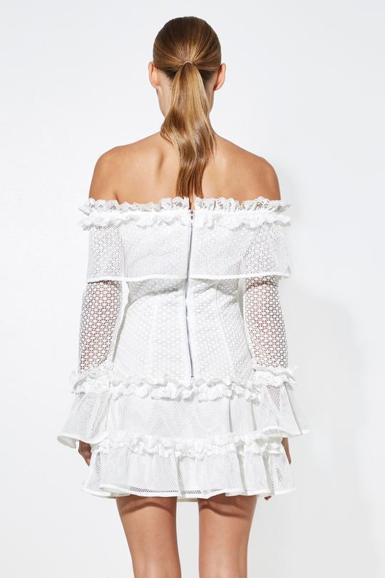 Mossman The Mood Swing Dress white Size 12 photo 4