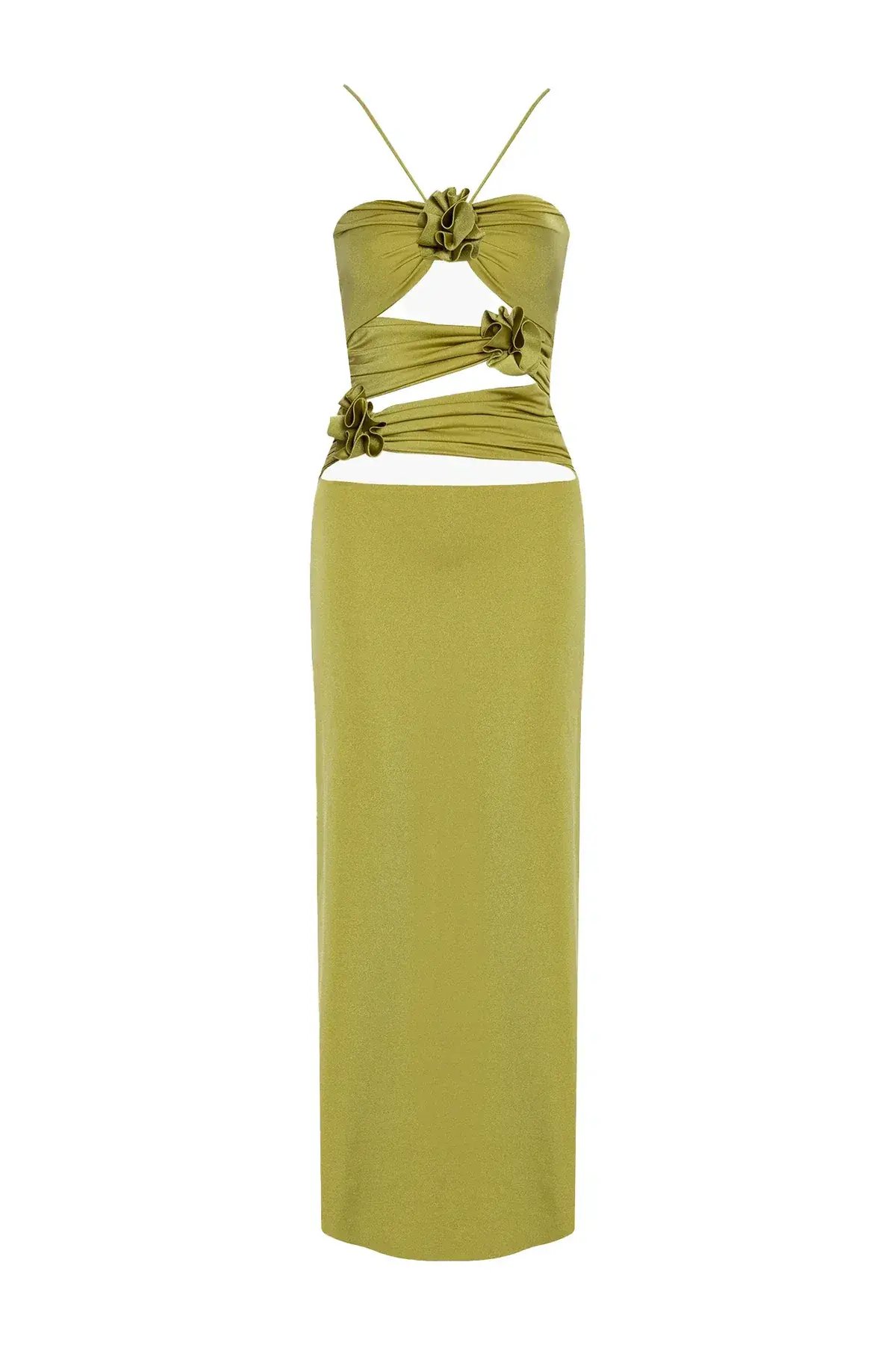 Maygel Coronel Veranera Dress Pascolo Green One Size photo 5