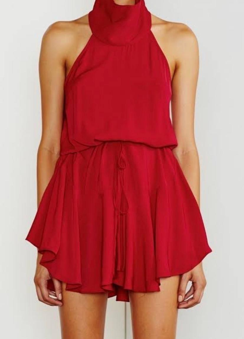 High neck drawstring mini Shona Joy photo 3