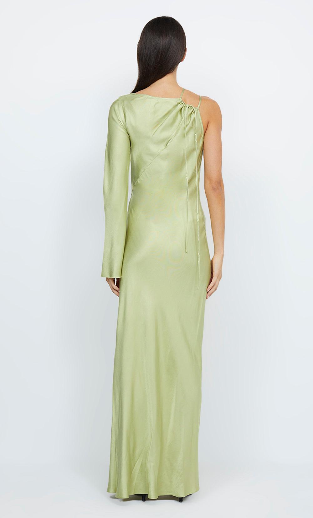 Bec & Bridge Kai Asym Maxi Dress in Pear Size 8 / S photo 3
