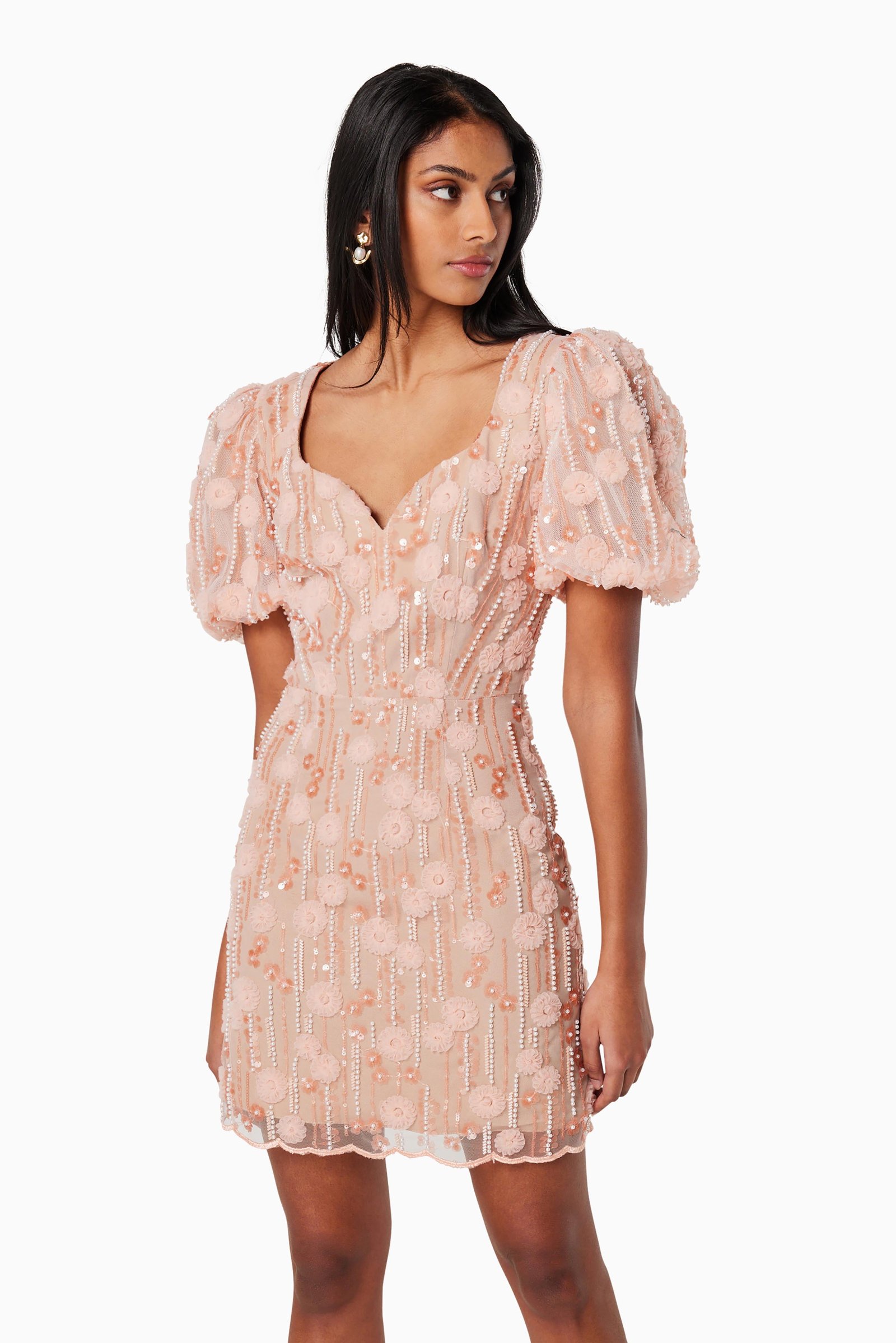 ELLIATT ARLES DRESS - PINK photo 2
