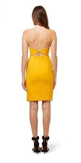 Kookai Honey Dress Yellow Size 12 photo 3