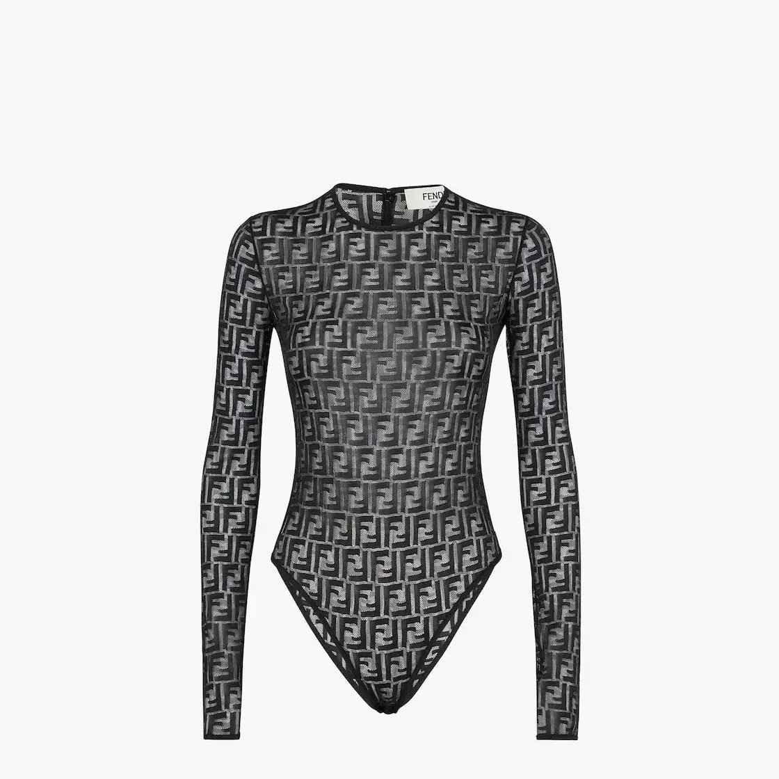 Fendi Bodysuit Black Size 14 photo 2