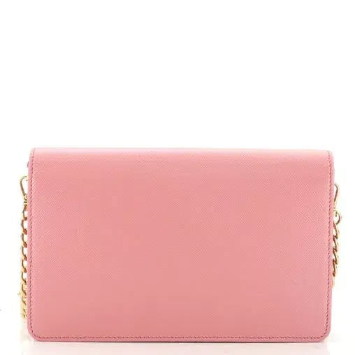 Prada Monochrome Saffiano Leather Mini Bag Pink photo 3