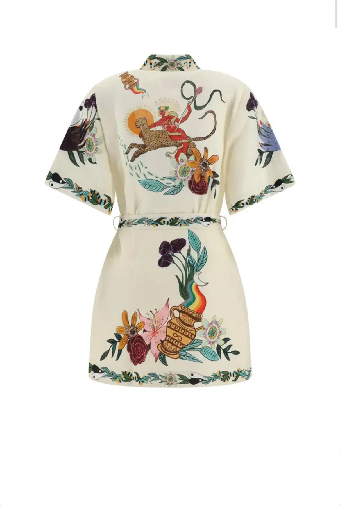 Alemais Megan Mini Dress Print Size 12 photo 4