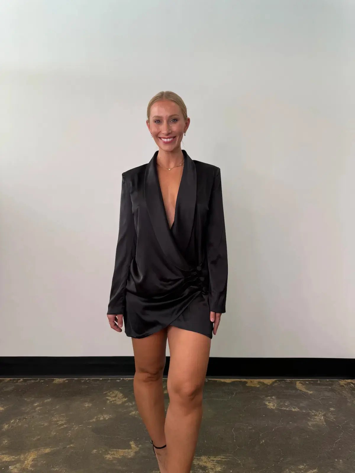 Love Nookie Penelope Blazer Dress  Black Size 10 photo 6