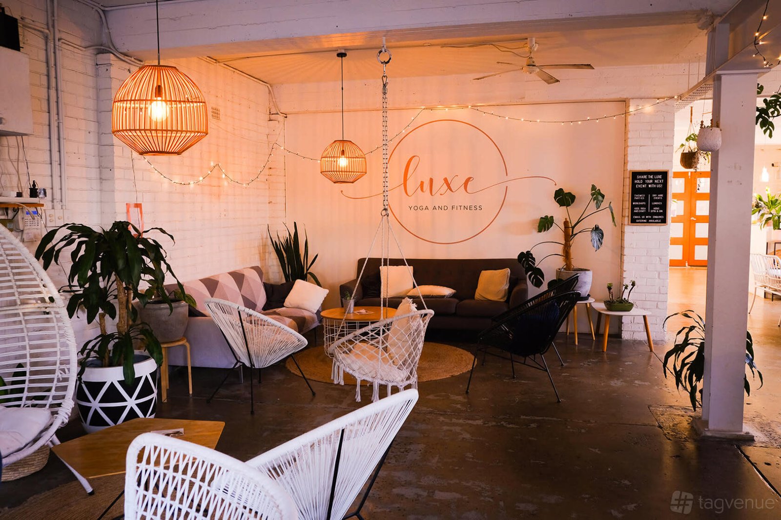 Entire Studio + Lounge at Luxe Yoga & Fitness photo 2