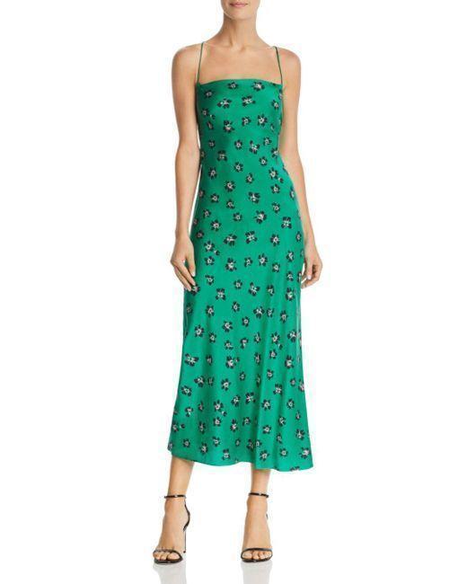 Bec and Bridge Tropicana Midi Dress Green Size 12 photo 2