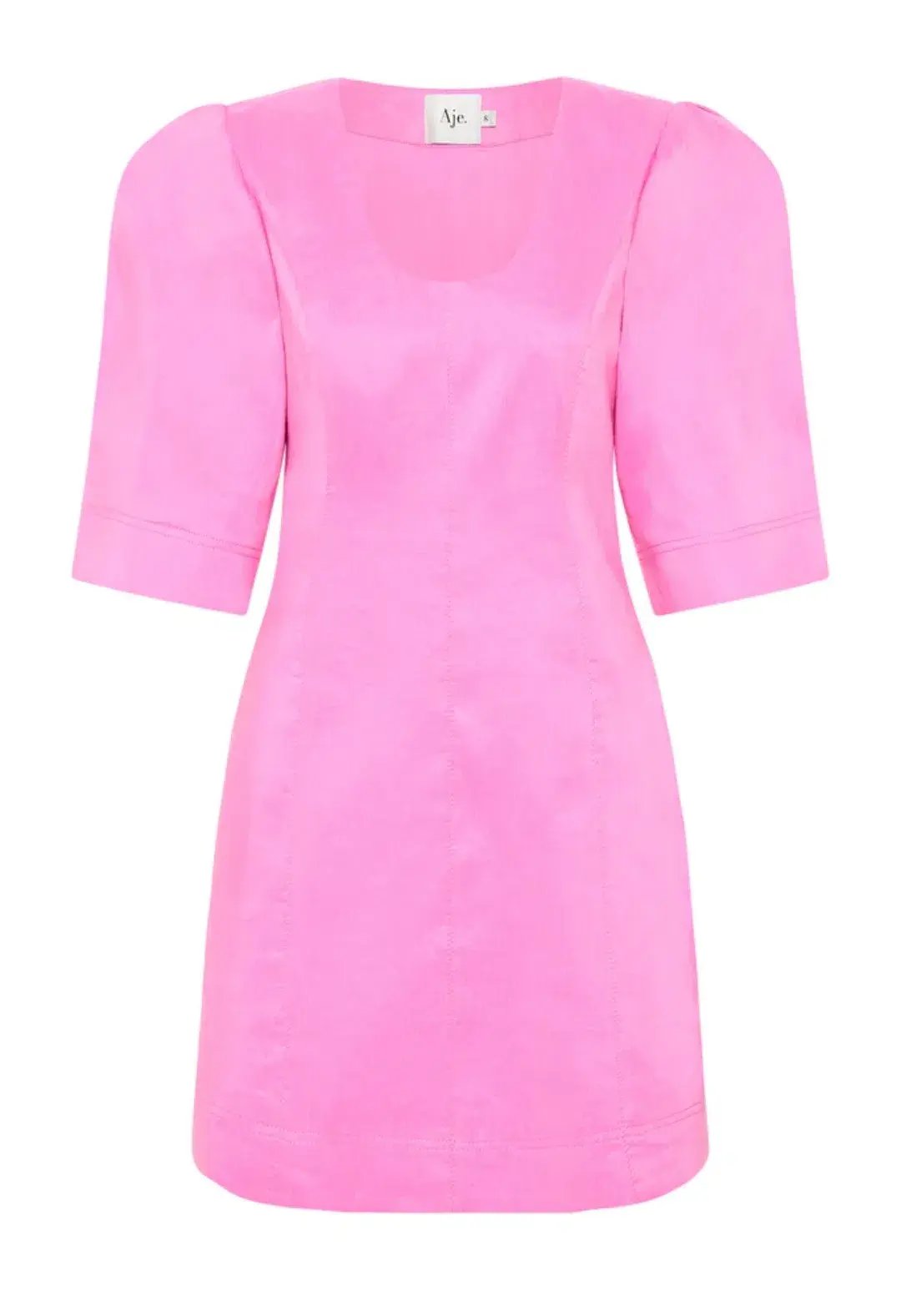 Aje Hunter Twisted Mini Dress Pink Size 10 photo 5