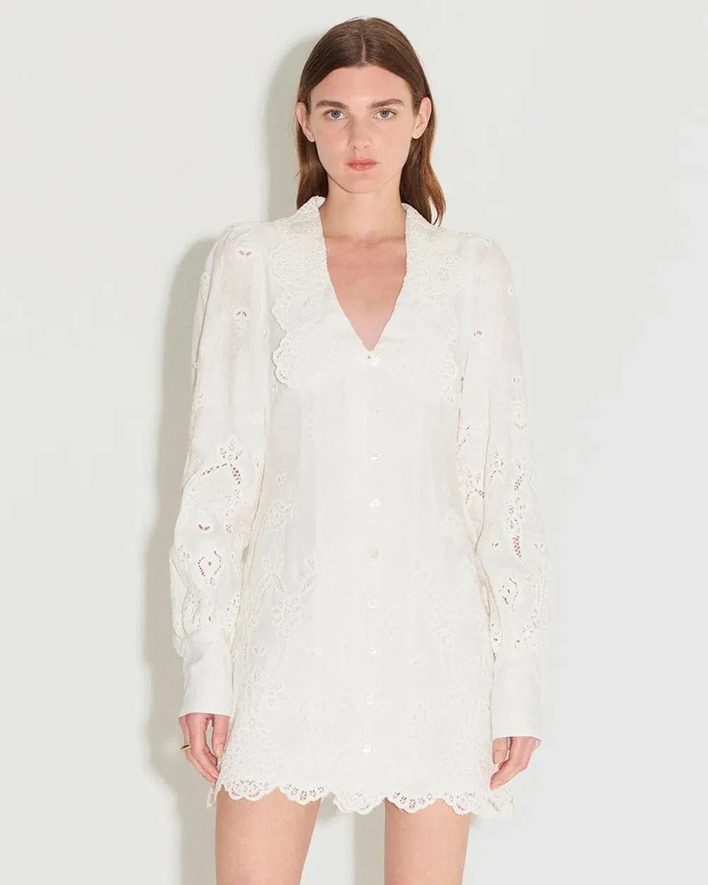 Hansen and Gretel Amity Mini Dress White Size 8 photo 2