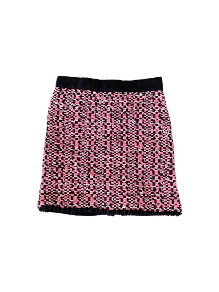 Lanvin Pink Tweed Skirt photo 5