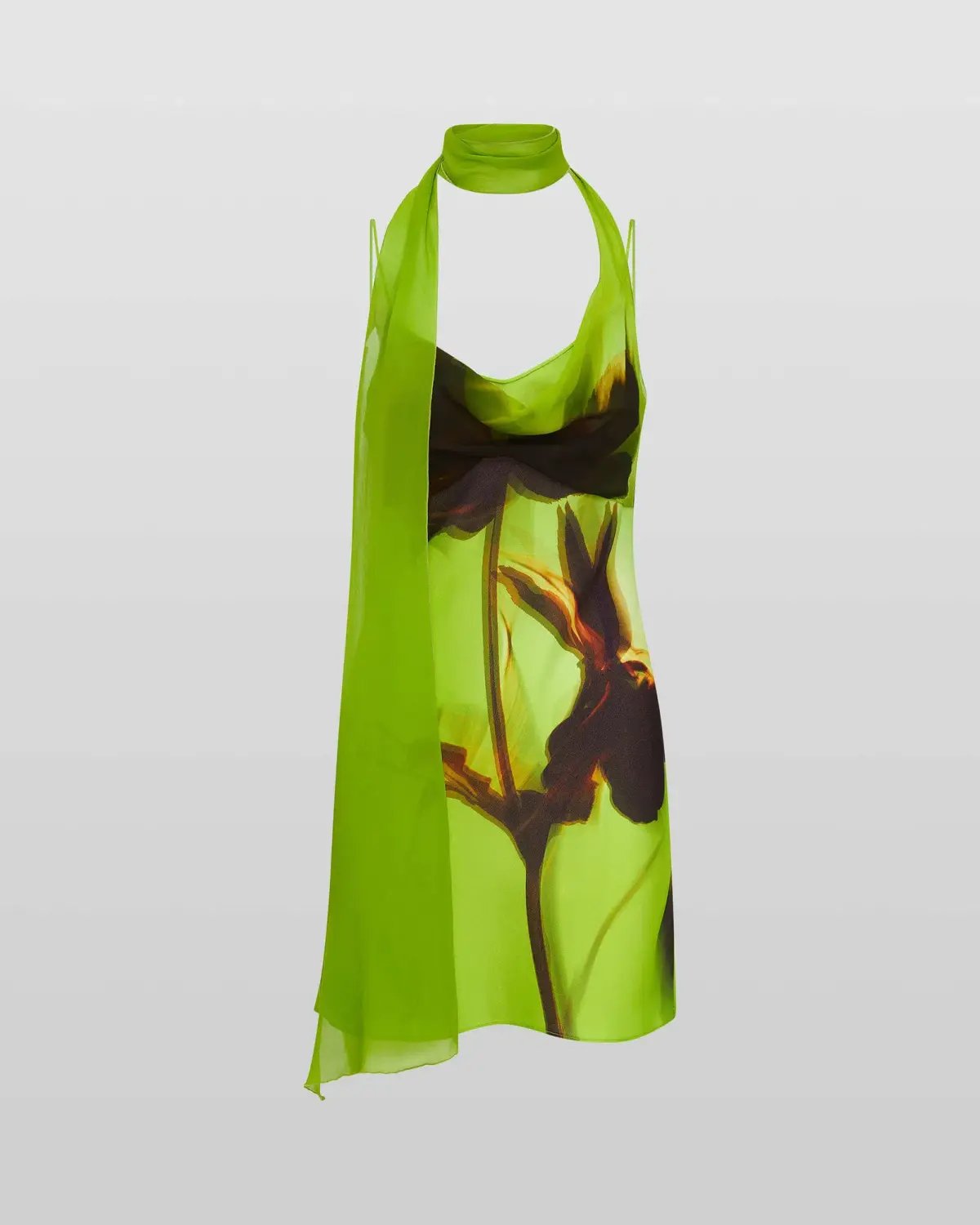 Rat & Boa Orisha Mini Dress Green Size M / AU 10 photo 4