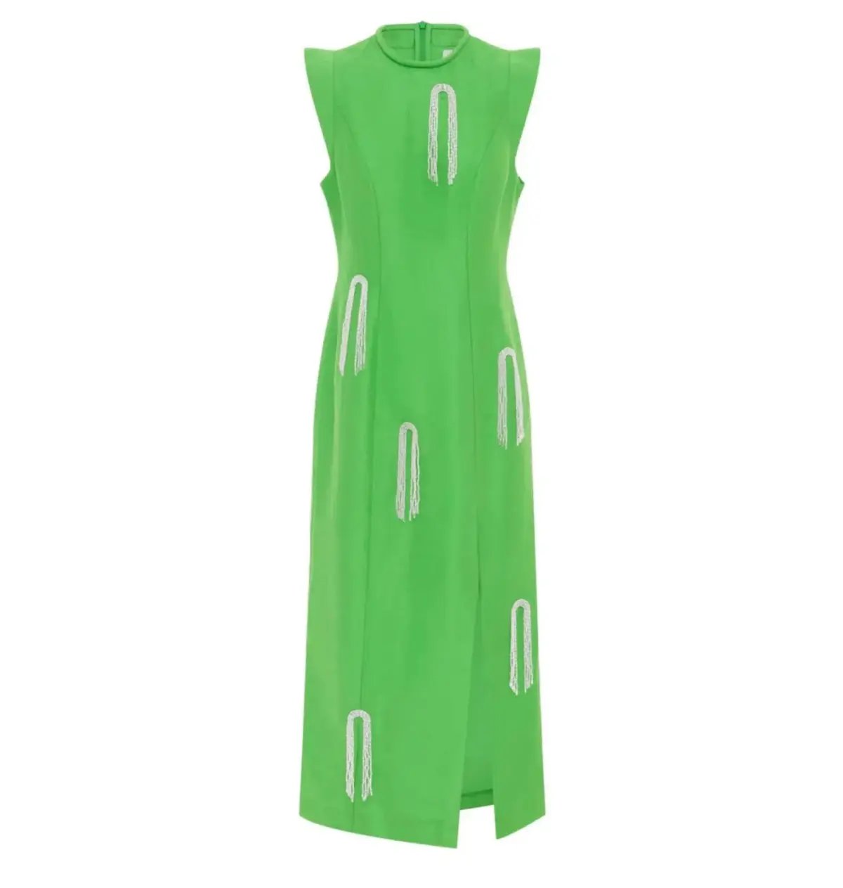 Alemais Dazzle Midi Dress Green Size 12 photo 2