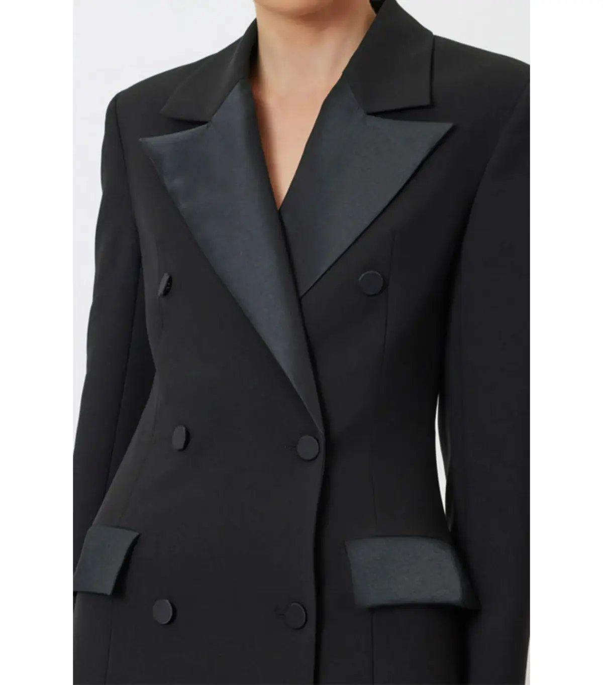Bianca & Bridgett Larina Blazer Mini Dress Black Size 12/XL photo 2