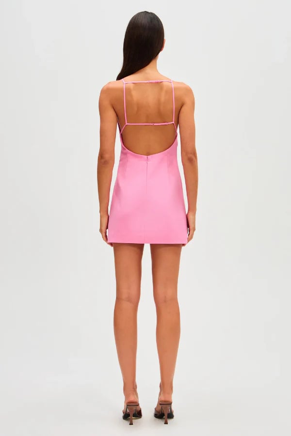 MISHA COLLECTION EMMIE MINI DRESS - ORCHID photo 3