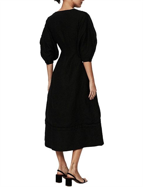 Rachel Gilbert Capri  V Neck Maxi Dress photo 2