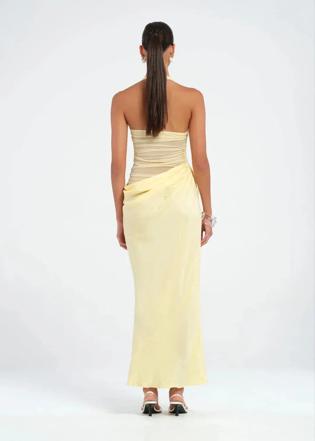Benni Gina Maxi Dress Butter Size 8 photo 2