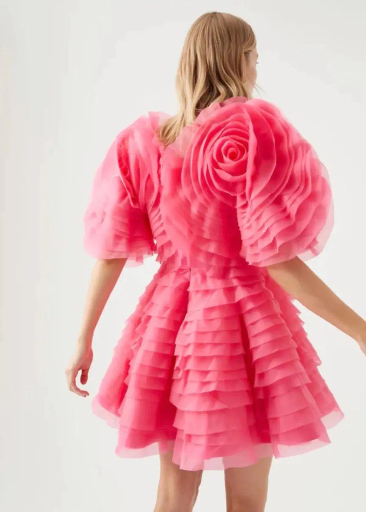 Aje Amour Mini Dress Pink Size 14 photo 2
