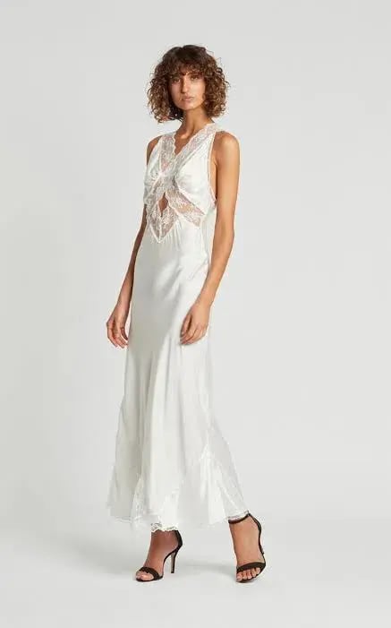 Sir the Label Aries Cut Out Gown White Size 1  AU 8 photo 3