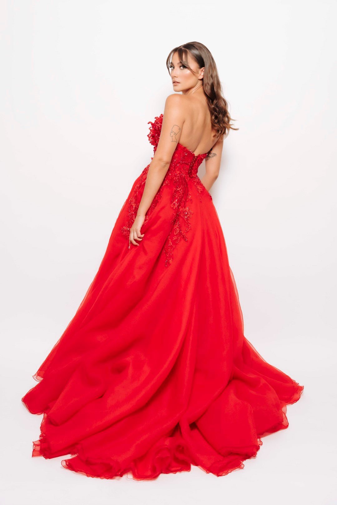 ALBINA BALLGOWN #2 BY ALBINA DYLA RED photo 3