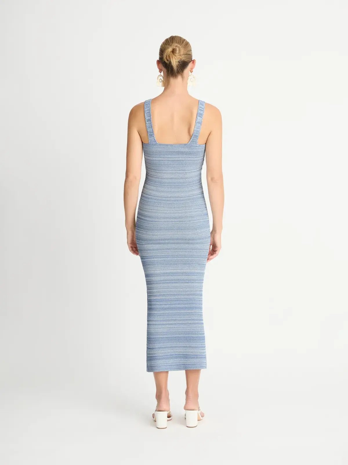 Sheike Hannah Knit Dress Blue Size S/AU 8 photo 2