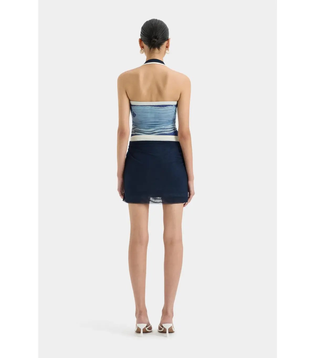 Sir the Label The Breeze Mini Dress Shoreline Stripe Size 2 / AU 10 photo 3