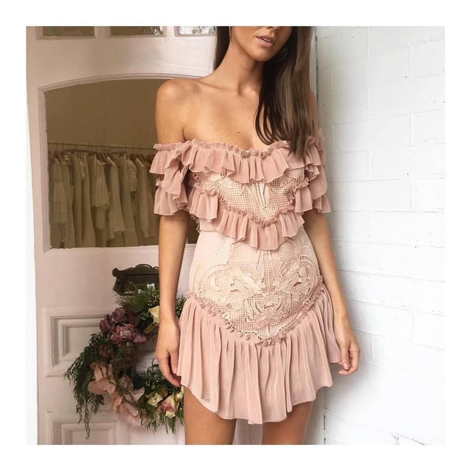 Alice McCall Lovebirds Dress Rose Pink Size 6 photo 2