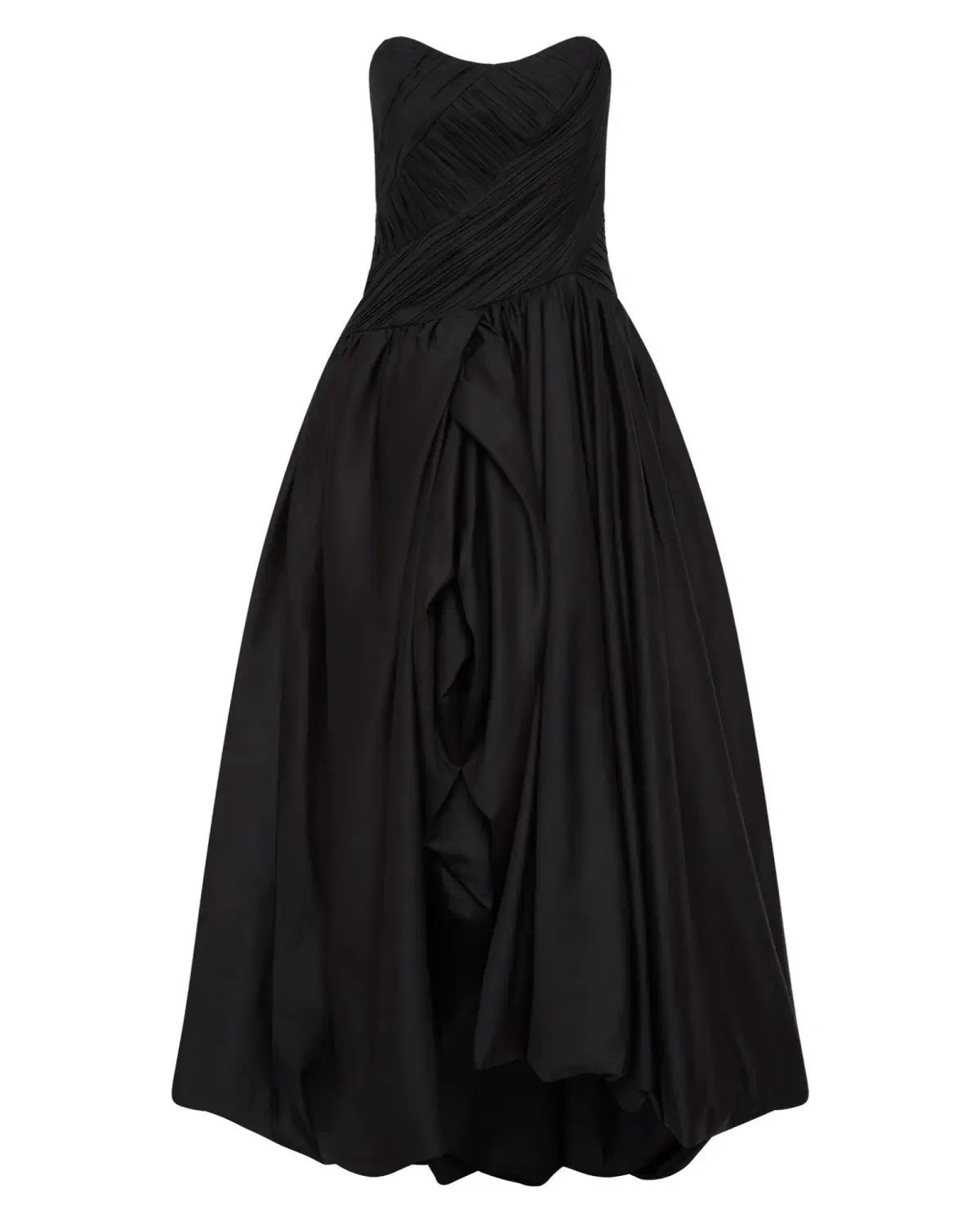 Aje Spatial Maxi Dress In Black Size AU 10 photo 5