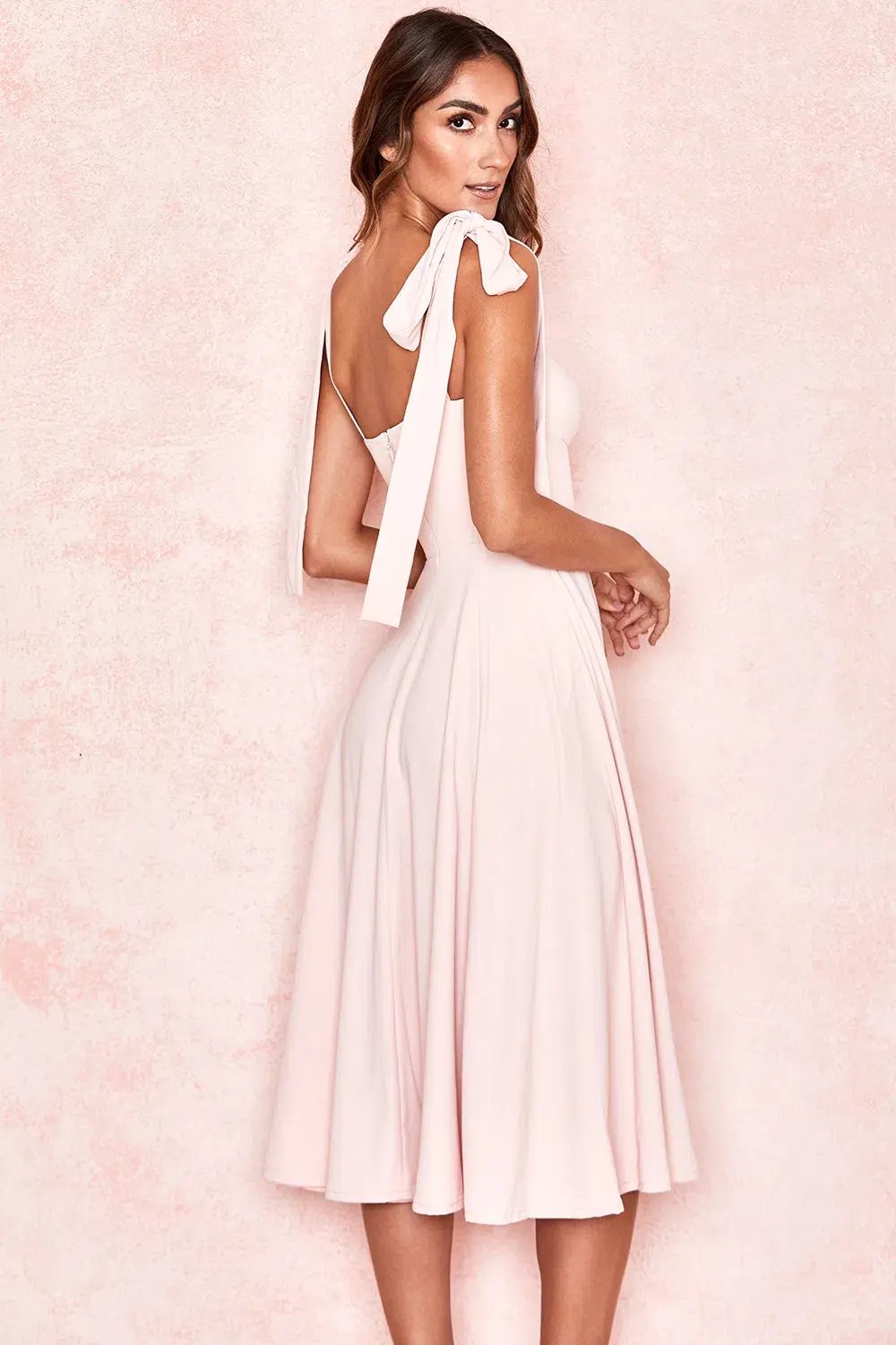House of CB Alicia Midi Dress Pink Size S / Au 8-10 photo 3