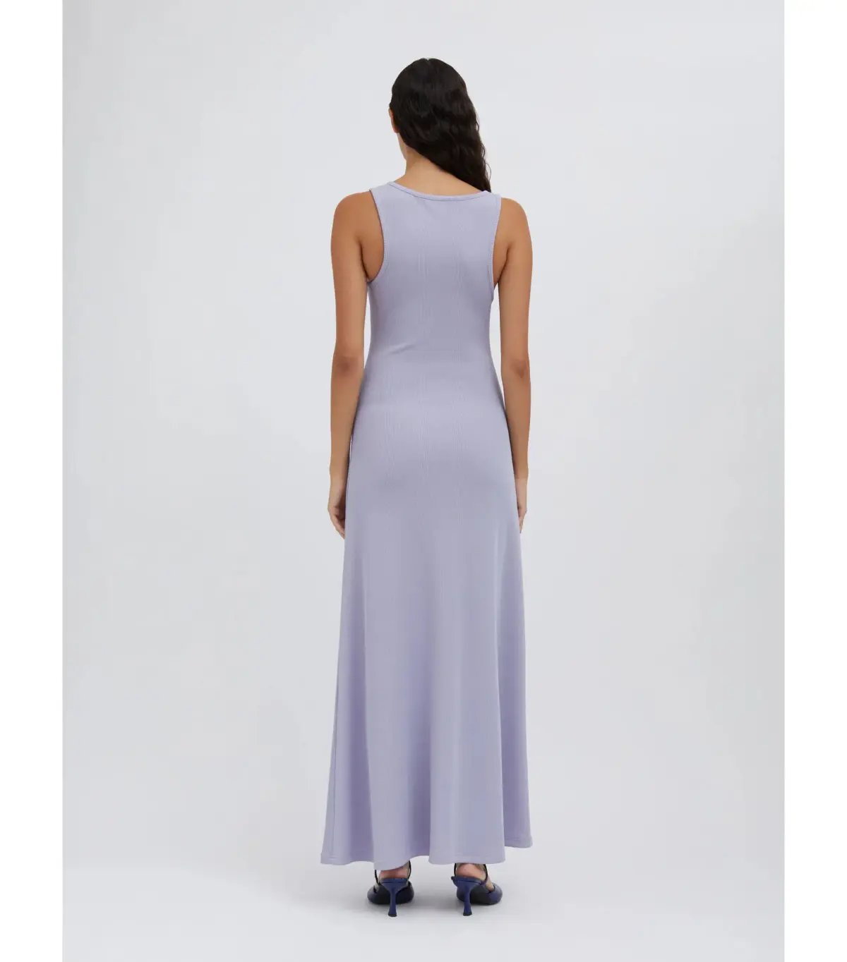 Christopher Esber Spiral Crystal Tank Dress in Lavender Size AU 8 photo 4