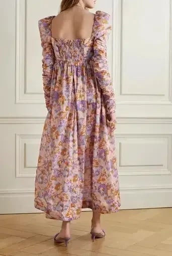 Zimmermann Violet Twist Front Midi Size 2 photo 2