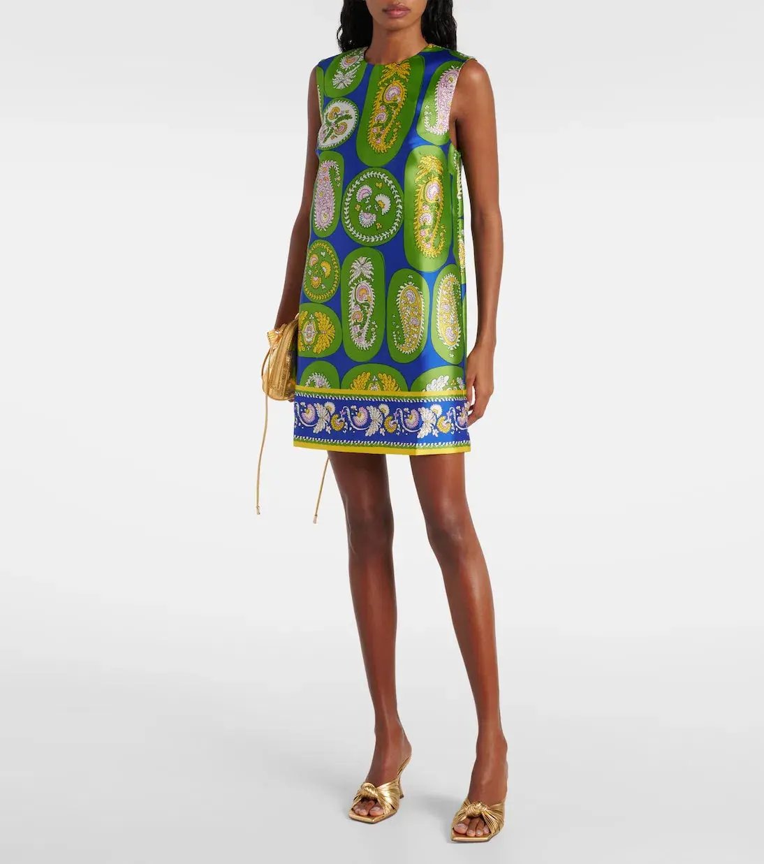 Alémais Gina Mini Dress Print Size 8 photo 2