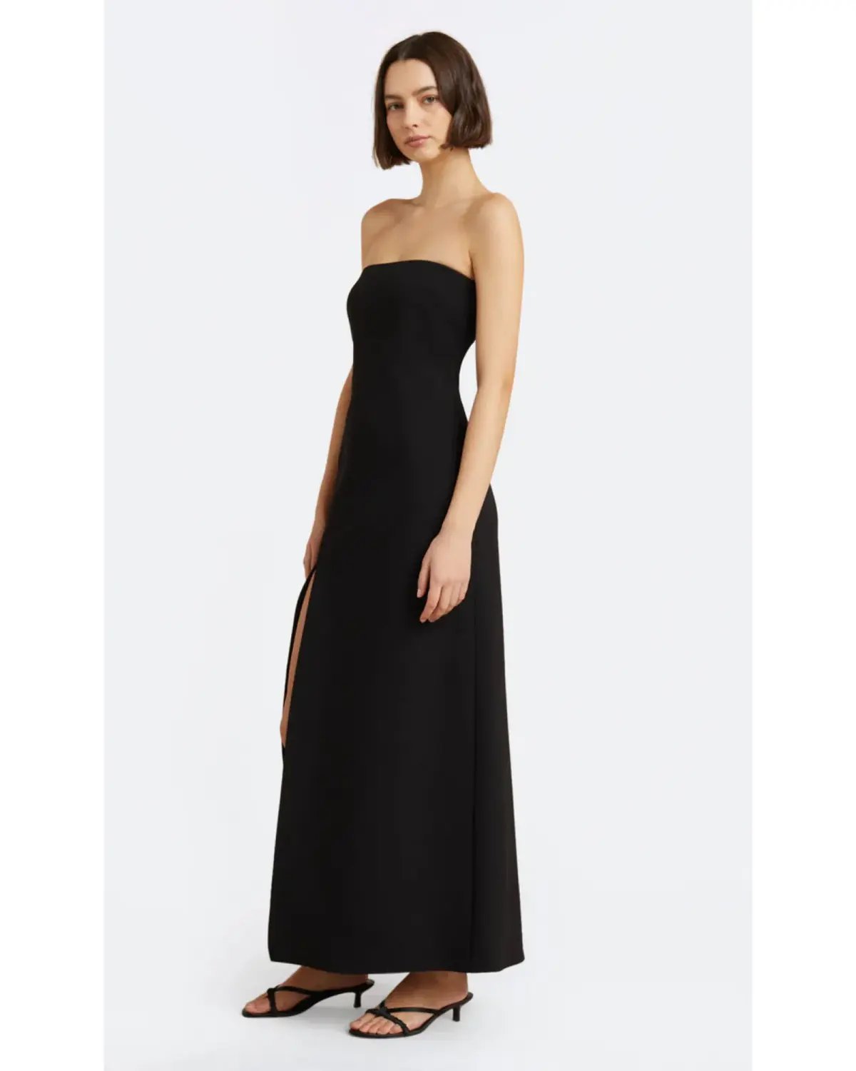 Bec & Bridge Ryan Strapless Dress Black Size AU 8 photo 2
