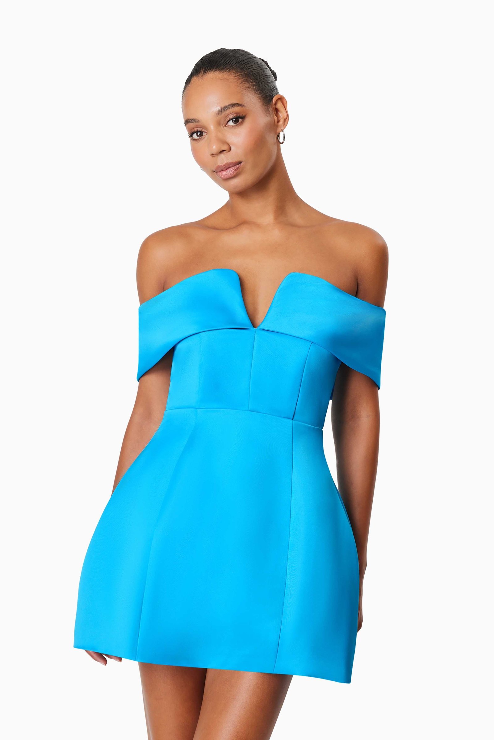 ELLIATT ALICE PARTY DRESS - AQUA photo 4