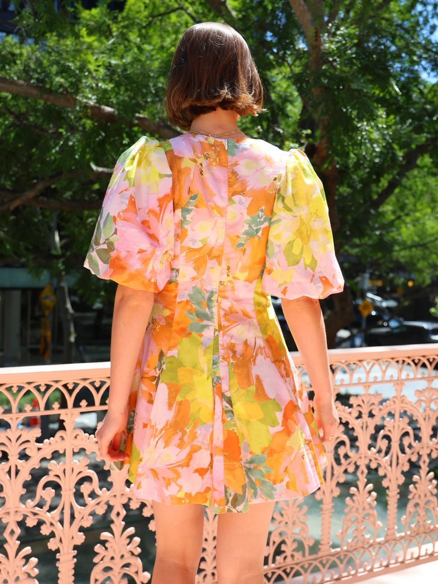 By Nicola Wavy Mini Dress - Floral Confetti photo 3