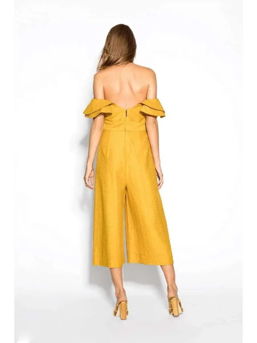 Sheike Jumpsuit Yellow Size AU 16 photo 2