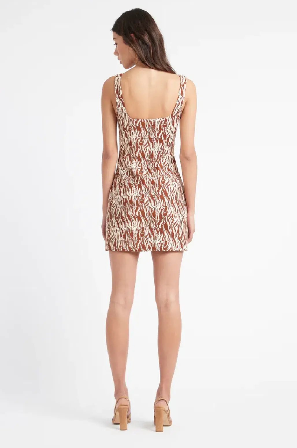 Kookai Reyna Mini Dress Print Size 8 photo 3