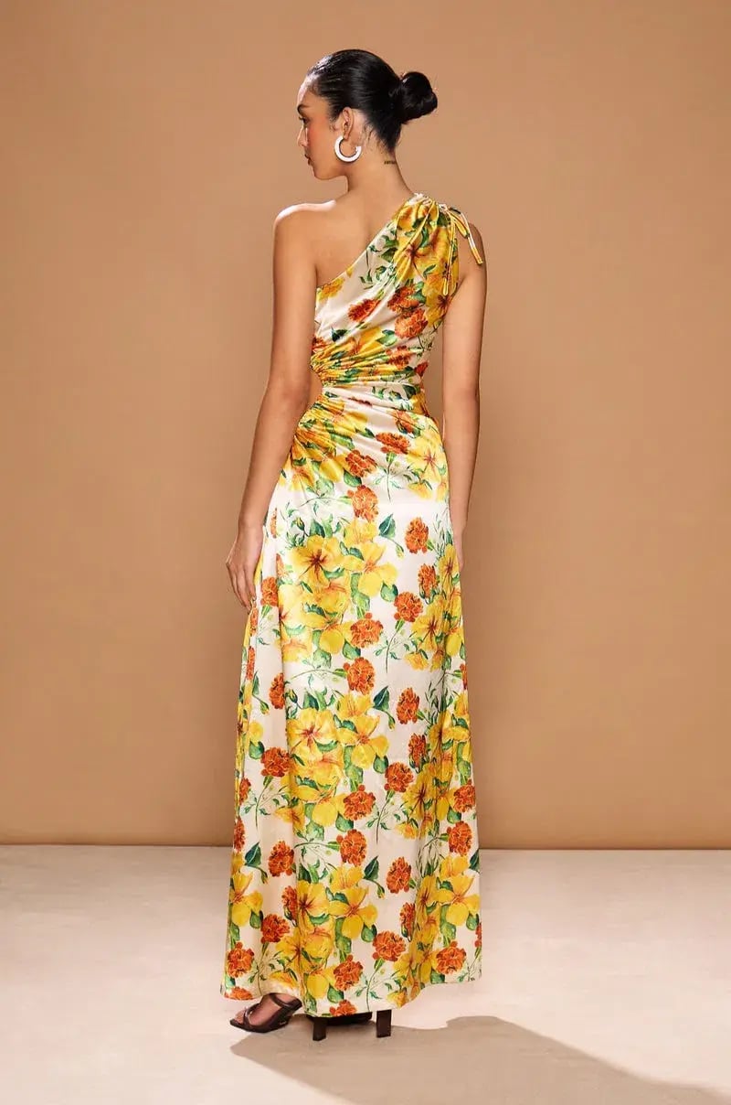 Sonya Moda Nour Yarden Floral Maxi Dress Multi Size 6 photo 2