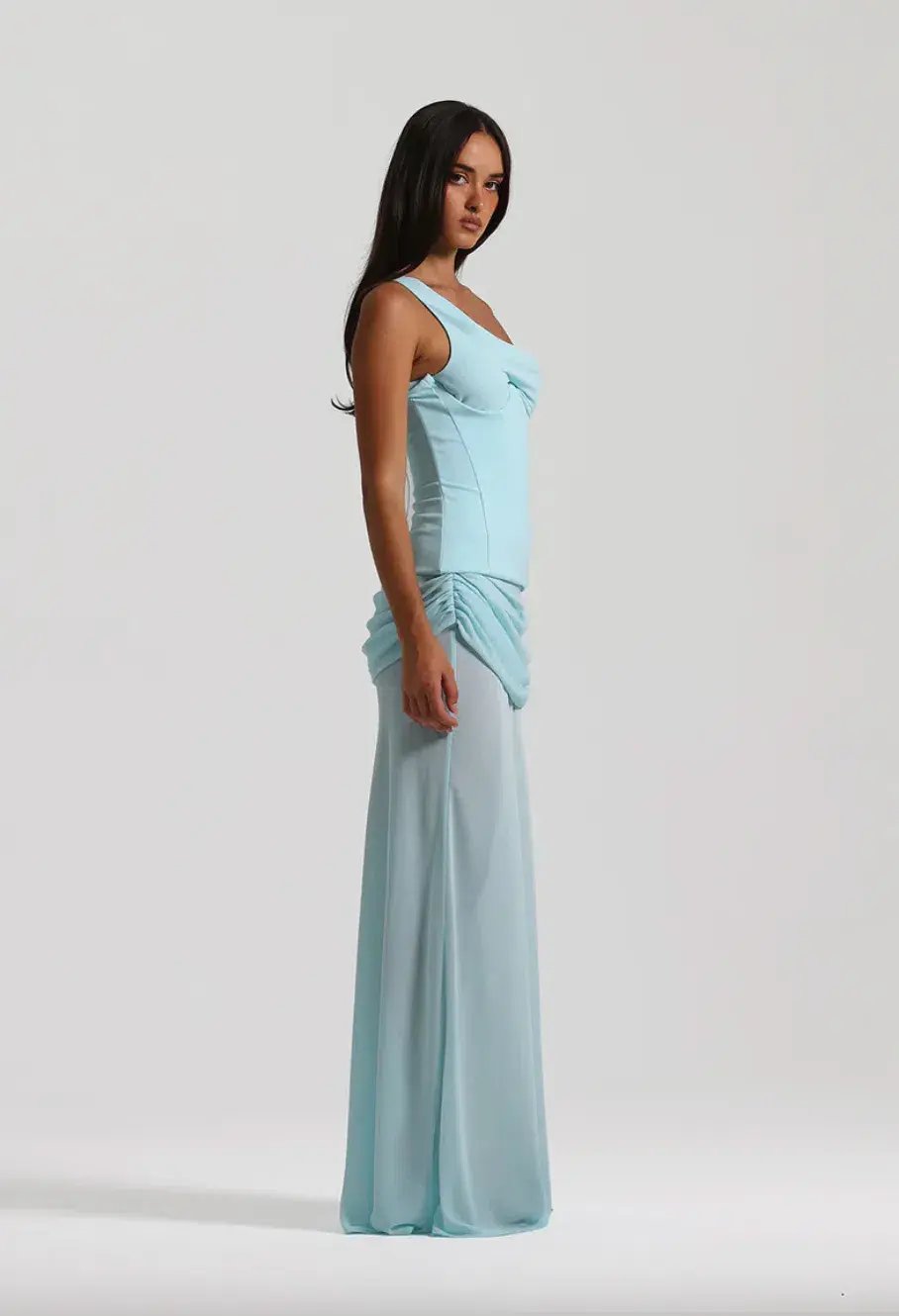 Natalie rolt, Cadence Gown, baby blue, size 8 photo 2