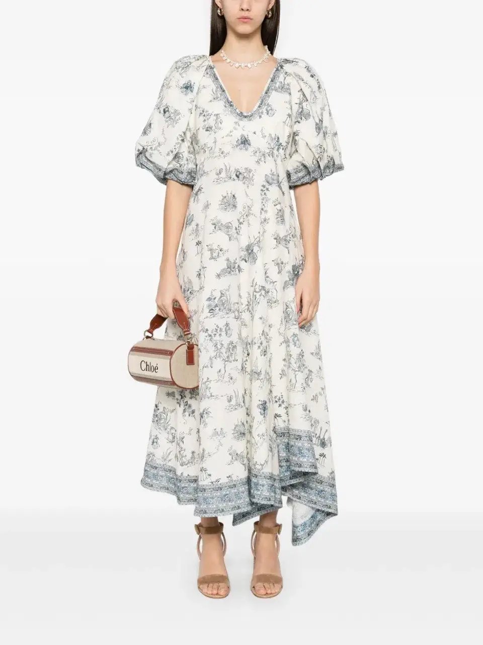 ALEMAIS Casa Midi Dress Print 8 AU photo 6