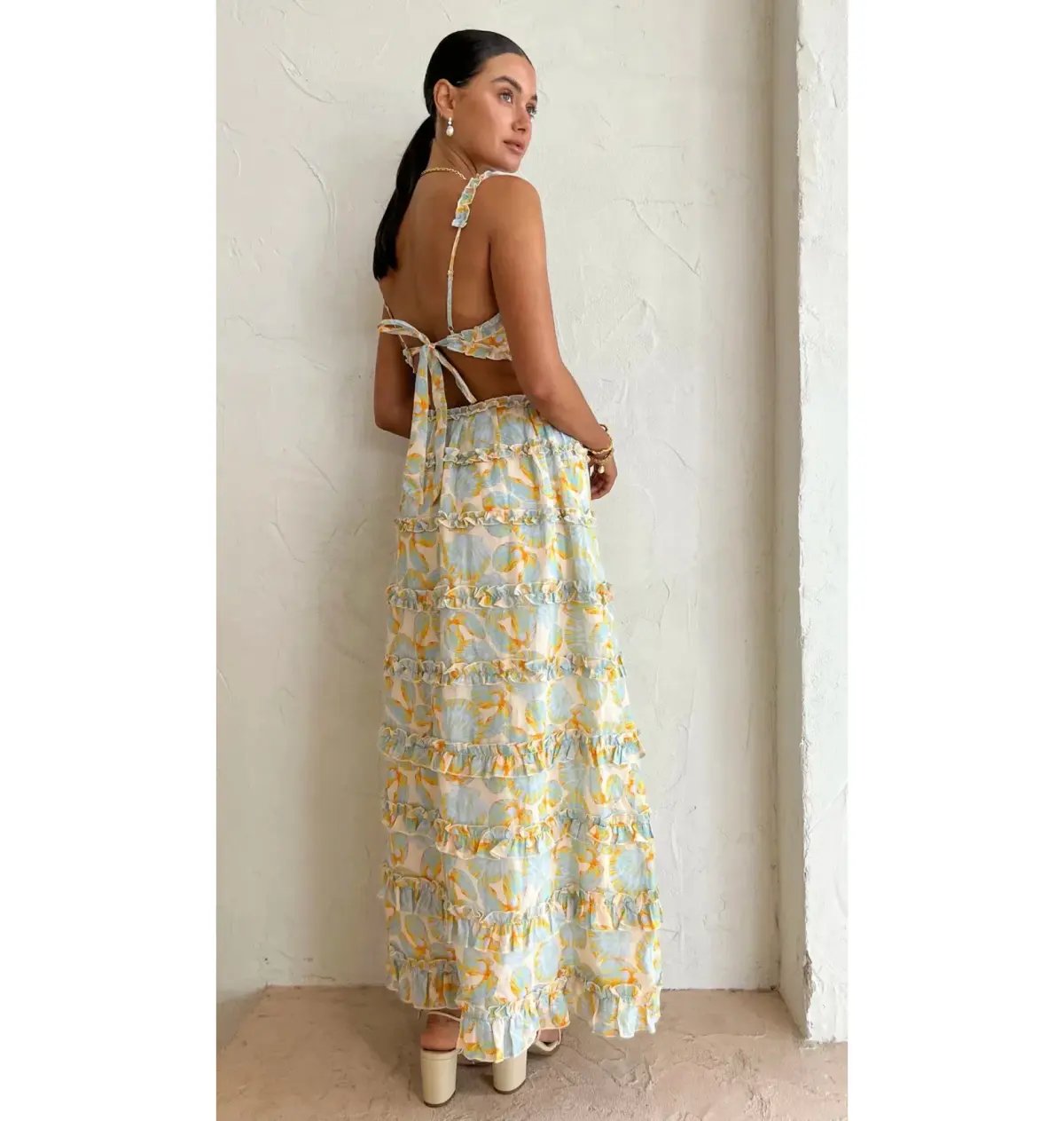 Issy Felix Dress In Pearl Size AU 8 photo 4