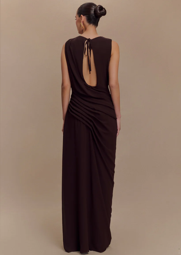 Meshki Oria Gown - Coco Brown photo 3