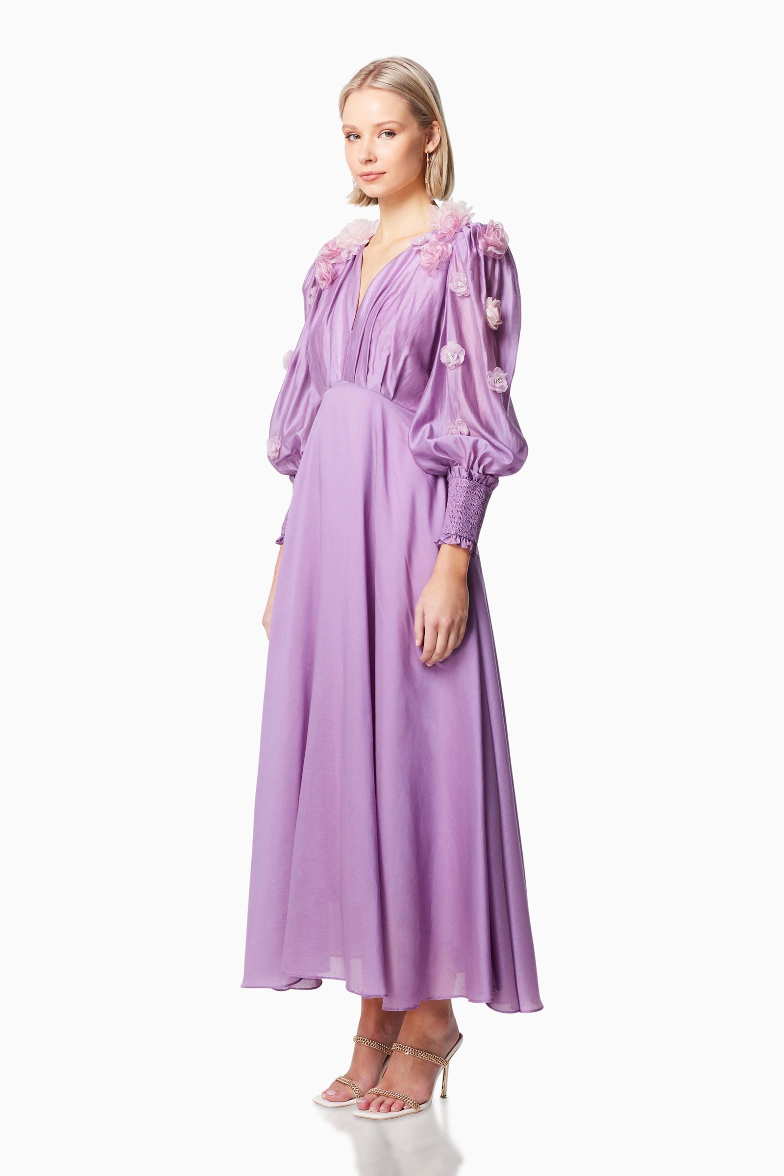 ELLIATT NECTAR DRESS -AMETHYST photo 5