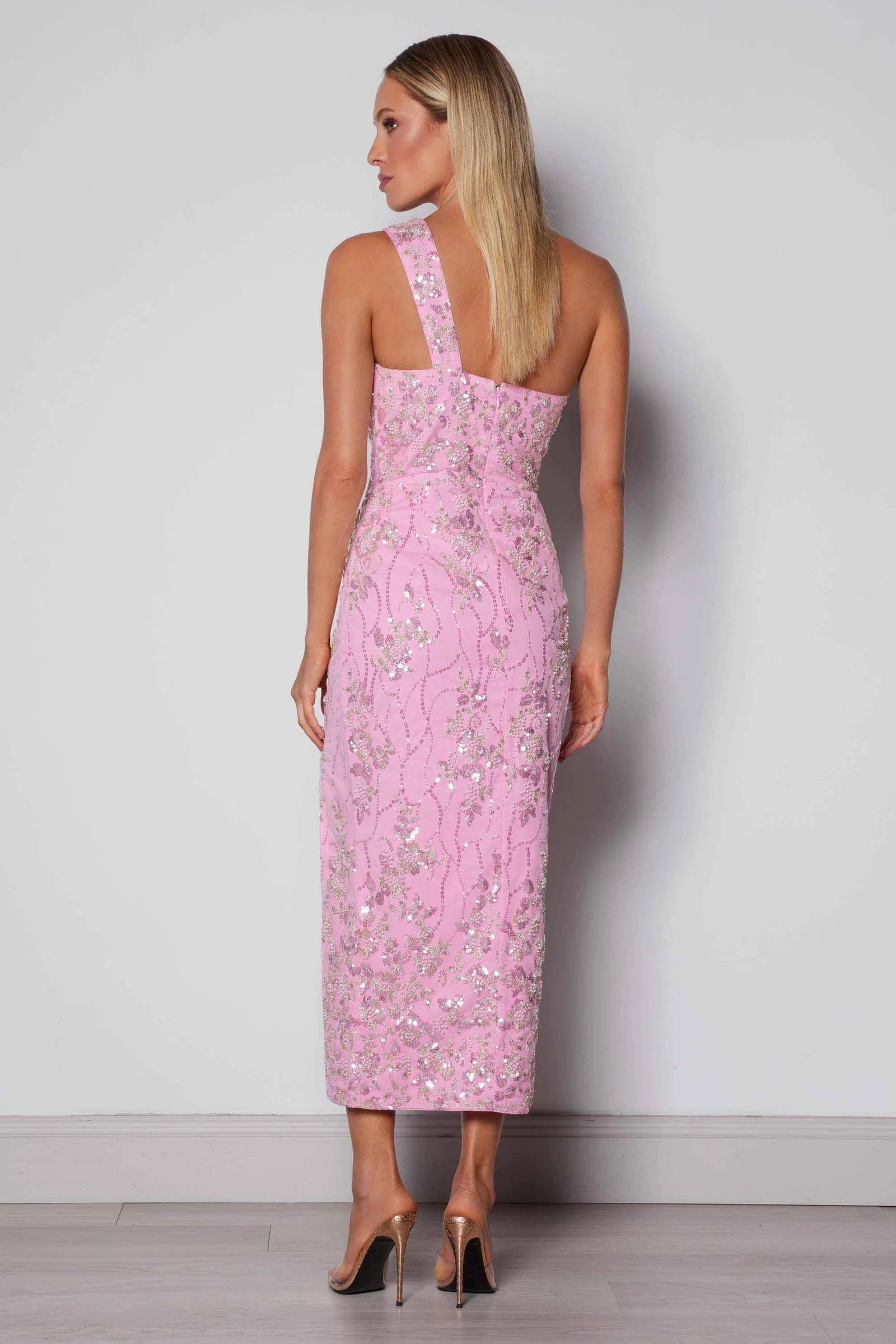 ELLE ZEITOUNE BLAIR DRESS - PINK photo 3