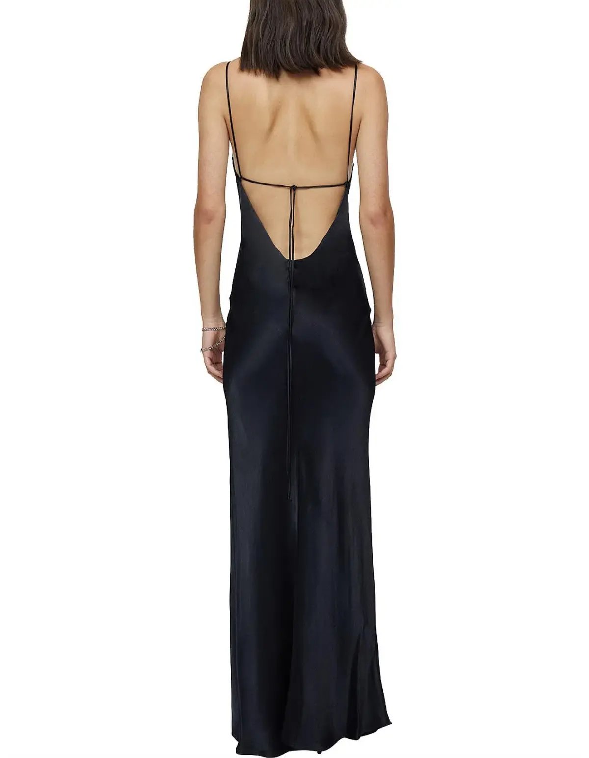 Bec & Bridge Ren Split Maxi Dress Black Size 6 photo 4