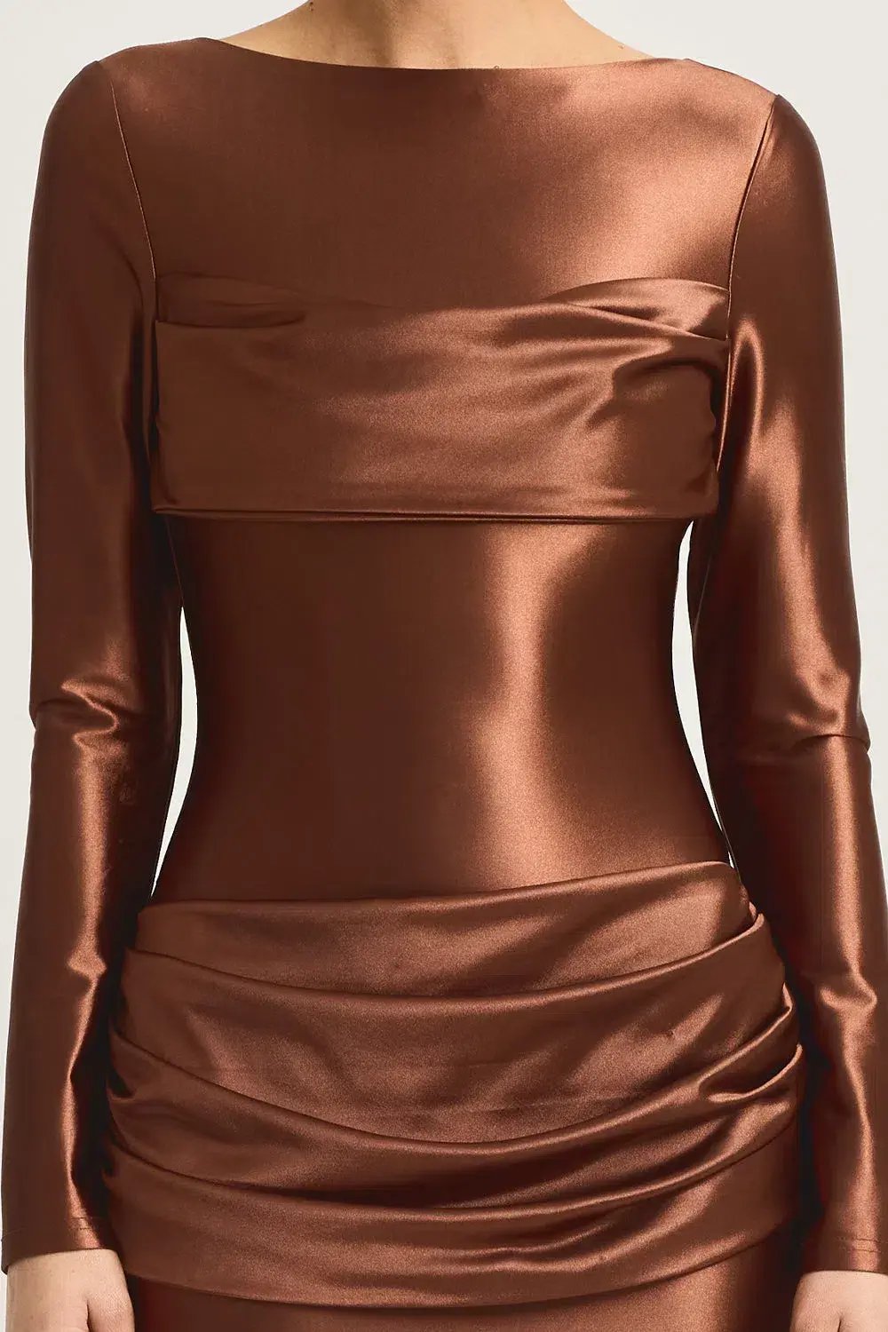 Tojha Hadleigh Maxi Dress Brown Size 10 photo 5