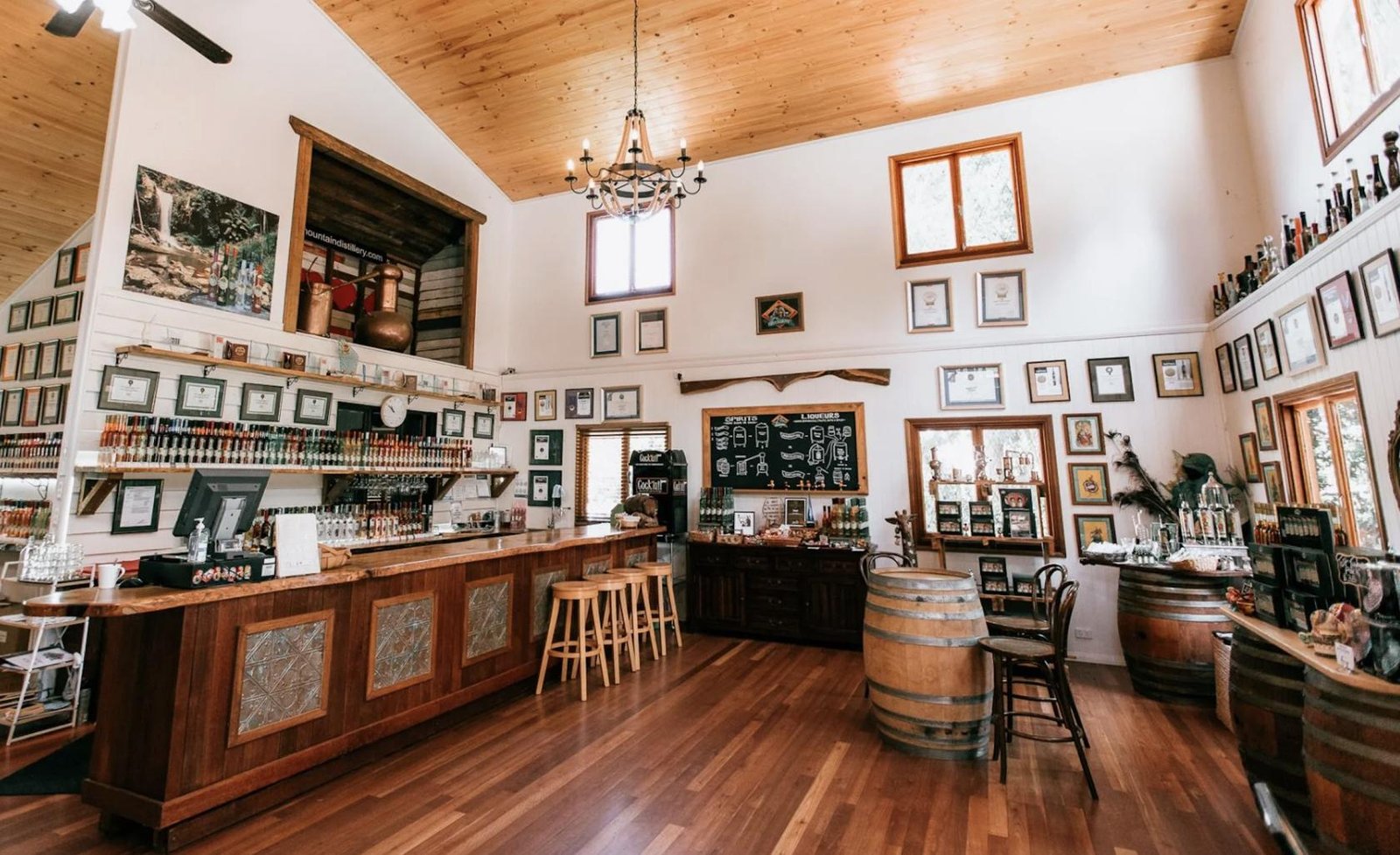 The Main Tasting Room at Tamborine Mountain Distillery photo 2