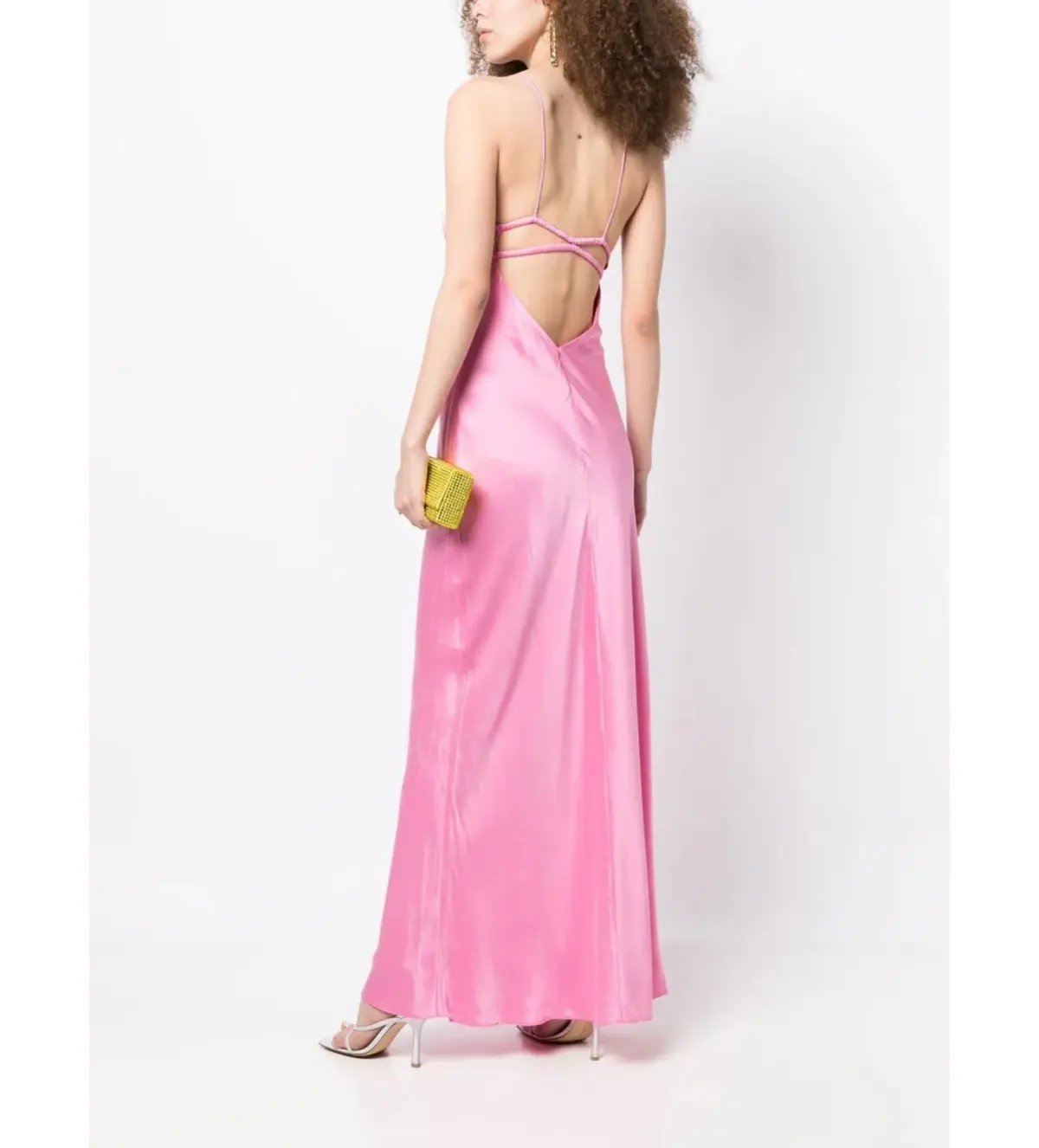 Bec & Bridge Amber Maxi Dress in Candy Pink Size AU 10 photo 3