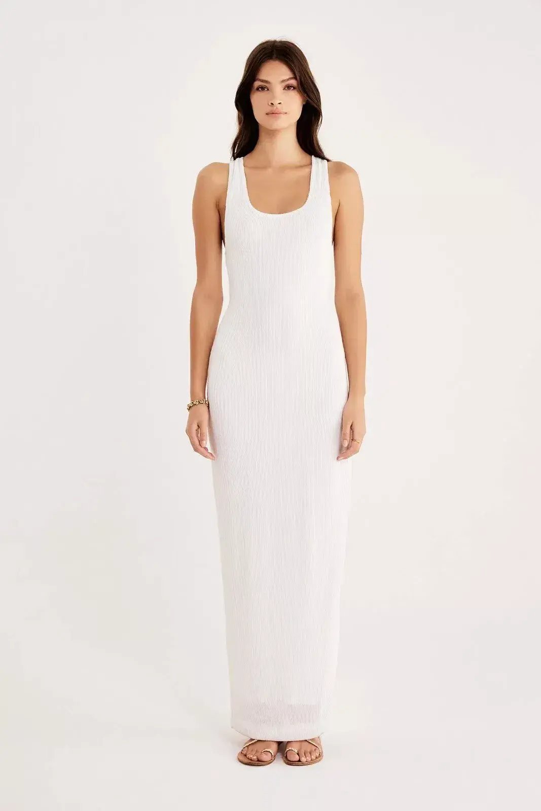 Rumer the Label Rosa Maxi White Size AU 8 photo 2