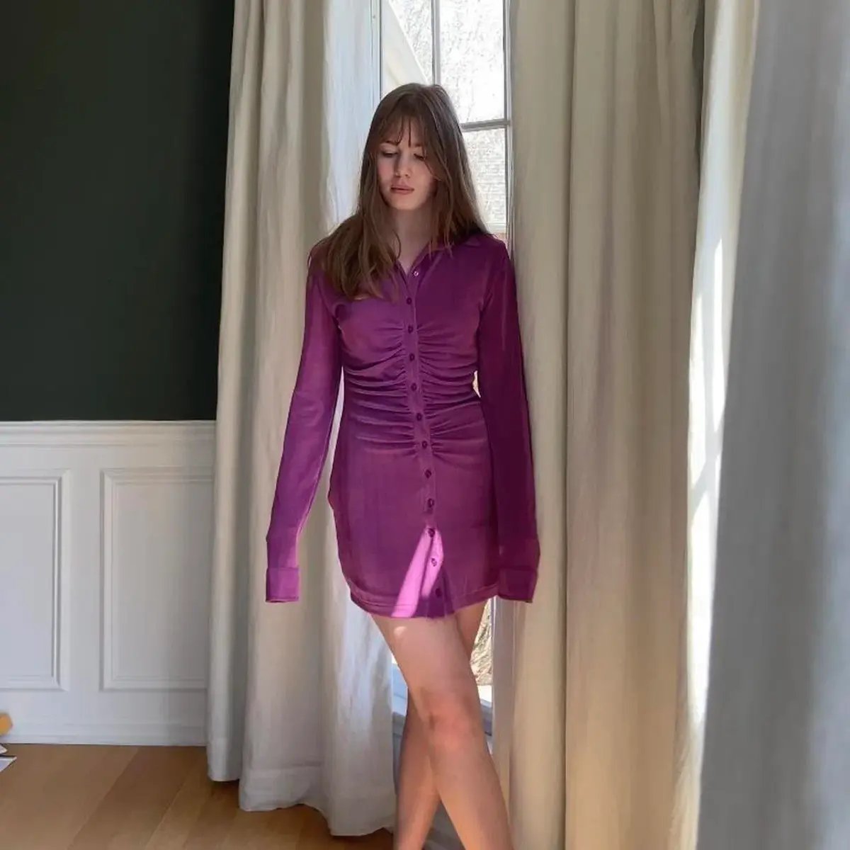With Jéan Andy Dress in Violetta Size XS/ AU 6 photo 3